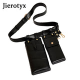 Gothic Women Waist Bags Mobile Phone Packs Hip-Hop Chest Bags
