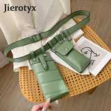 Gothic Women Waist Bags Mobile Phone Packs Hip-Hop Chest Bags
