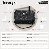 Women Shoulder Bag Punk Skull Tote Leather Crossbody Rivet INS Hot