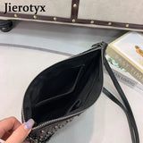 Skull Gothic Coffin Studded Handbag Rivet Crossbody Satchel Shoulder Bag