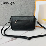 Studded Skull Crossbody Bag Vegan Leather Shoulder Bag