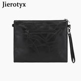 JIETOTYX Skull Cosmetic Bag Rivet Shoulder Bags Toiletry Pencil Case