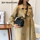 Crocodile Pattern Women Handbags Small Shoulder Bag Leather Crossbody Bag