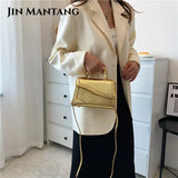Crocodile Pattern Women Handbags Small Shoulder Bag Leather Crossbody Bag