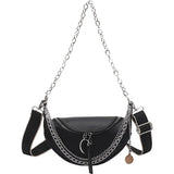 Women's Leather Waist Belt Bag Crossbody Chest Pack Phone Purse Fanny Pack