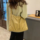 Women Shoulder Bags Soft PU Leather Handbag Casual Lady Totes Large Capacity