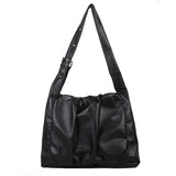 Women Shoulder Bags Soft PU Leather Handbag Casual Lady Totes Large Capacity