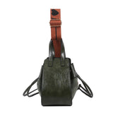 Vintage Matte Shoulder Crossbody Bag Women's Triangle Handbag