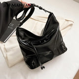 Retro PU Leather Shoulder Bag Women Crossbody Totes Travel