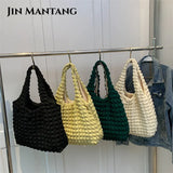 Women's Soft Winter Tote Bag Large Capacity Shoulder Bag Ladies Handbag