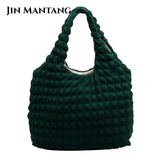 Women's Soft Winter Tote Bag Large Capacity Shoulder Bag Ladies Handbag