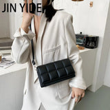 Spring Wild Plaid Shoulder Bag Women Ladies Small Square Bag