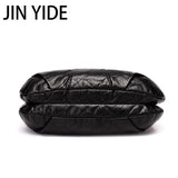 Women Messenger Bag Soft Washed PU Leather Crossbody Handbag