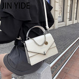 Girls Small Square Bag Summer Chains Handbag Women Casual Wild Shoulder Bag