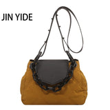 Canvas Tote Bucket Bag Women's Handbag Shoulder Travel Bag