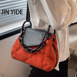 Canvas Tote Bucket Bag Women's Handbag Shoulder Travel Bag
