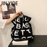 Large Canvas Shoulder Crossbody Bag for Women