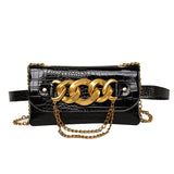 Mini Crossbody Bag Stone Pattern Belt Clutch