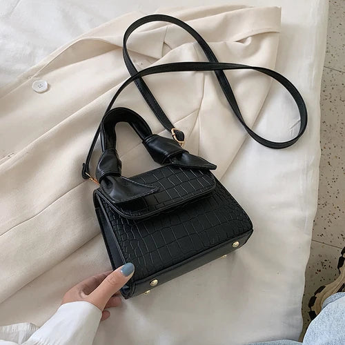 Pattern Leather Crossbody Bag for Women