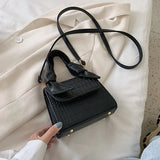 Pattern Leather Crossbody Bag for Women