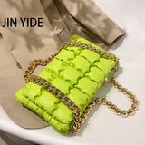 Small Clutch PU Leather Crossbody Bag Green