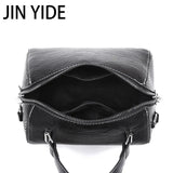 Rivet Leather Handbag Multicolor Crossbody Bag for Ladies
