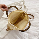 JIOMAY Straw Bags Summer Women Tote Bags Handbags Purse Beach Shoulder Bag