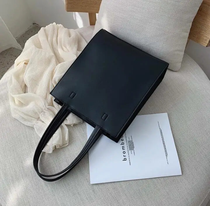 Small Leather Casual Tote Bag Handbag Shoulder Messenger Green Pink