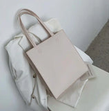 Small Leather Casual Tote Bag Handbag Shoulder Messenger Green Pink