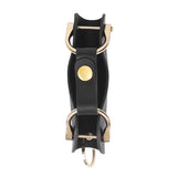 JNKET Unisex Cow Leather Key Bag Large Capacity Key Case Waist Hanging Key Bag