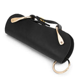 JNKET Unisex Cow Leather Key Bag Large Capacity Key Case Waist Hanging Key Bag