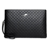 Men's Clutch Handbag PU Leather Long Wallet Business Bag