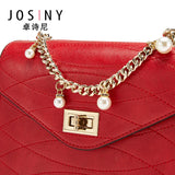 Women's Messenger Bag Chain Shoulder Handbag Retro Casual