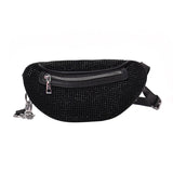 JOYHO Women's Diamonds Fanny Pack Waist Bag Chest Bag
