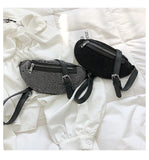 JOYHO Women's Diamonds Fanny Pack Waist Bag Chest Bag