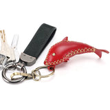 Dolphin Metal Key Ring Holder for Men Women Boys Girls