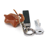 Elephant Keychain Bag Ornament Key Ring Holder Hanging Decoration