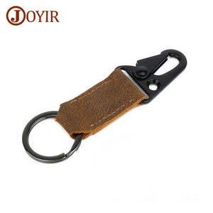 Leather Key Holder Women Men Keychain Covers High Key Chain Car Key Ring