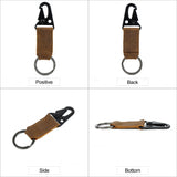Leather Key Holder Women Men Keychain Covers High Key Chain Car Key Ring