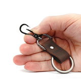 Leather Key Holder Car Keyring Housekeeper Organizer