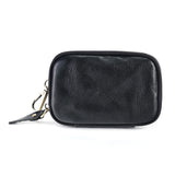 Leather Key Wallet Man Housekeeper Keys Organizer Car Key Holder Zipper
