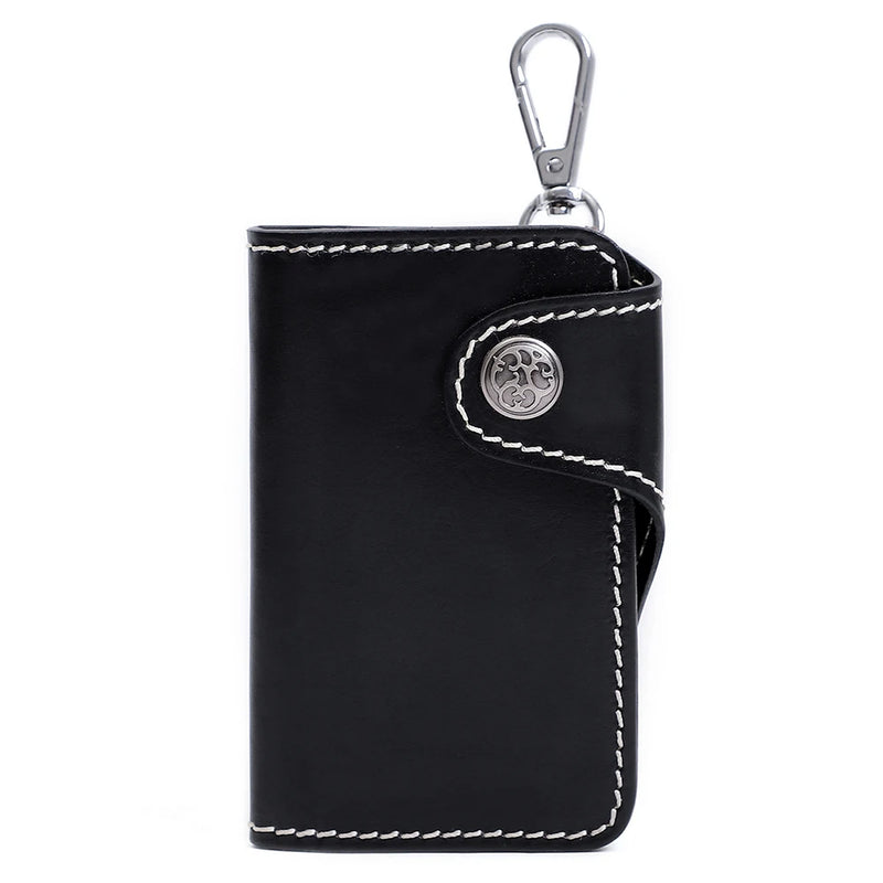 Men's Leather Key Wallet Key Holder Organizer Keychain Purse Keys Case Pouch