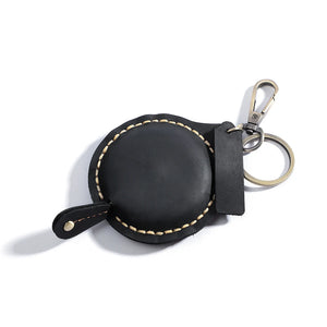 Vintage Leather Key Wallet Men Organizer