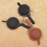 Vintage Leather Key Wallet Men Organizer