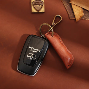 Leather Keychain Key Chains Holder High Car Accessories Decoration Gift