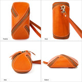 Cow Leather Bag Car Key Wallets Holder Keychain Key Case Keys Pouch
