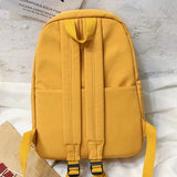 Nylon School Bags Waterproof Backpack for Teen Girls