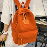 Nylon School Bags Waterproof Backpack for Teen Girls