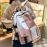 Candy Student Backpack Waterproof School Bag Travel Backpack