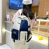 Candy Student Backpack Waterproof School Bag Travel Backpack